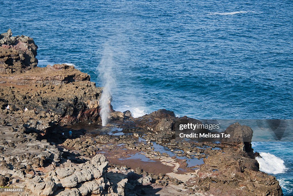 Nakalele Blowhole in northern Maui
