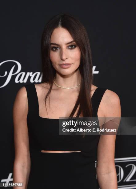 Genesis Rodriguez attend the "1923" LA Premiere Screening & After Party on December 02, 2022 in Los Angeles, California.