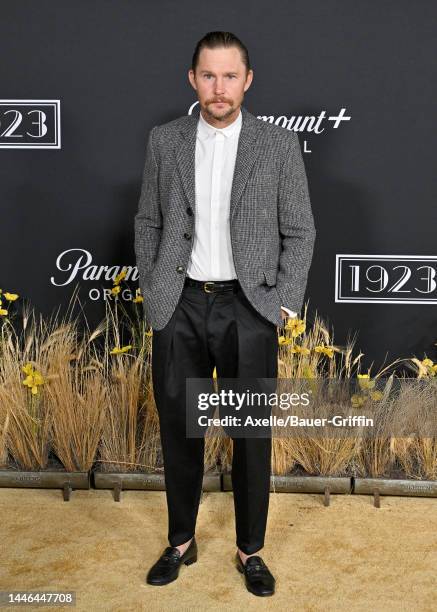 Brian Geraghty attends the Los Angeles Premiere of Paramount+'s "1923" at Hollywood American Legion on December 02, 2022 in Los Angeles, California.