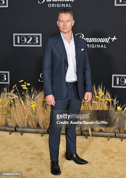James Badge Dale attends the Los Angeles Premiere of Paramount+'s "1923" at Hollywood American Legion on December 02, 2022 in Los Angeles, California.