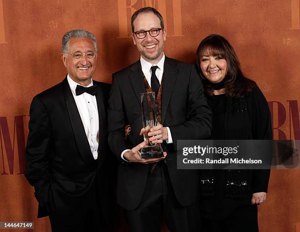 President and CEO Del Bryant, BMI Richard Kirk Award recipient Rolfe Kent, and BMI vice president of film and television relations Doreen Ringer Ross...