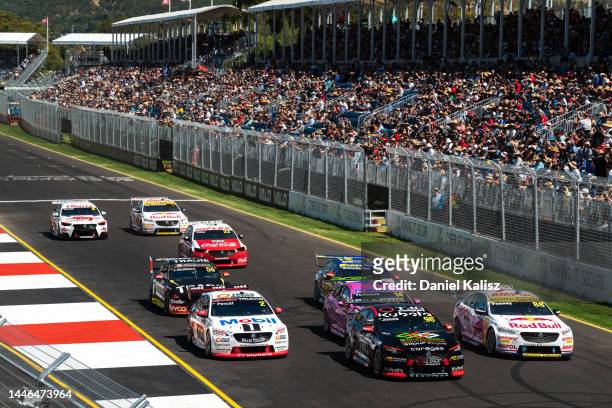 Macauley Jones driver of the Brad Jones Racing Holden Commodore ZB during race 1of the Adelaide 500, which is part of the 2022 Supercars Championship...