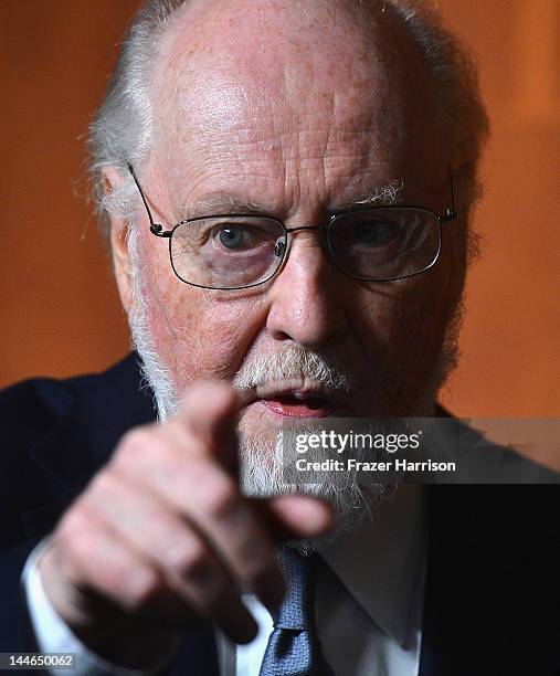 Composer John Williams arrives at the 60th Annual BMI Film And Television Awards at the Four Seasons Beverly Wilshire Hotel on May 16, 2012 in...
