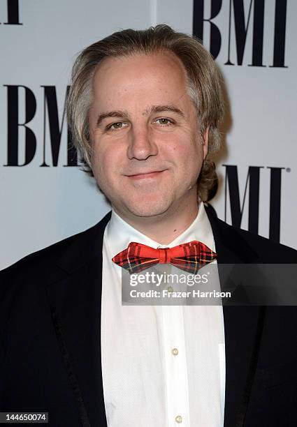 Composer Phill Garrod arrives at the 60th Annual BMI Film And Television Awards at the Four Seasons Beverly Wilshire Hotel on May 16, 2012 in Beverly...