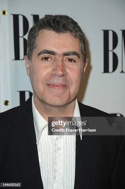 Composer Javier Navarrete arrives at the 60th Annual BMI Film And Television Awards at the Four Seasons Beverly Wilshire Hotel on May 16, 2012 in...