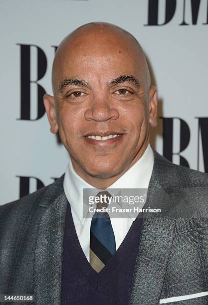Composer Ricky Minor arrives at the 60th Annual BMI Film And Television Awards at the Four Seasons Beverly Wilshire Hotel on May 16, 2012 in Beverly...