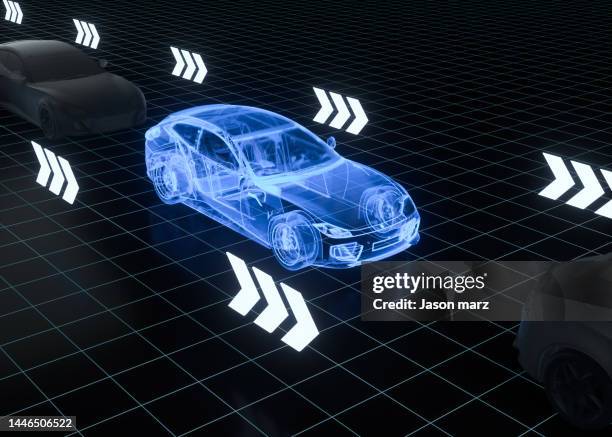 blue light data autonomous self driving vehicle - autonomous vehicle stock pictures, royalty-free photos & images