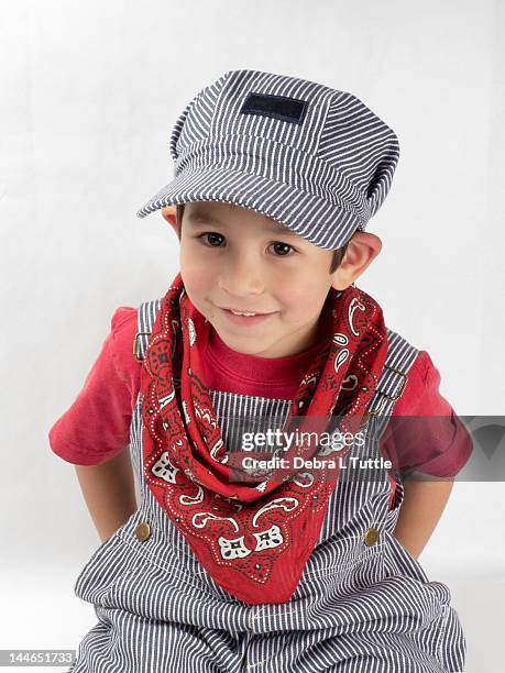 young boy - kids costume engineer stock-fotos und bilder