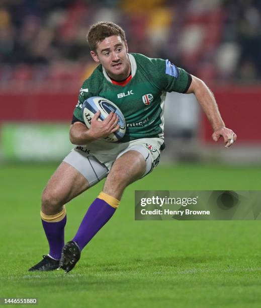 Paddy Jackson of London Irish in action during the Gallagher Premiership match between London Irish and Newcastle Falcons at Brentford Community...