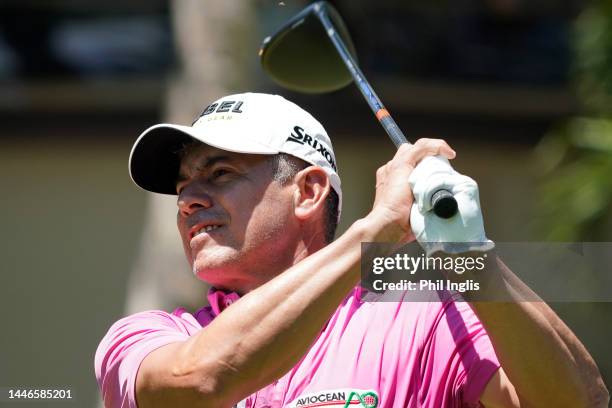 Adilson Da Silva of Brazil in action during Day Two of the MCB Tour Championship - Seychelles at Constance Lemuria on December 03, 2022 in Praslin...