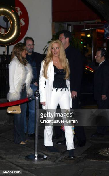 Cindy Margolis is seen on November 10, 2002 in Los Angeles, California.