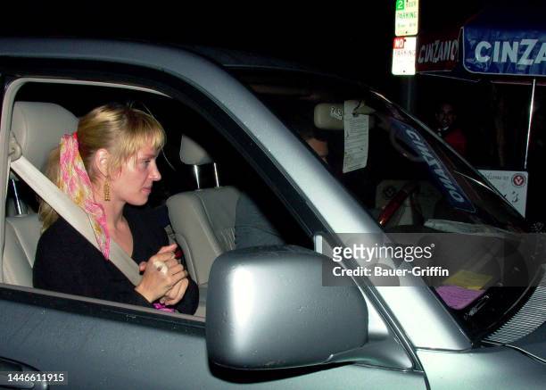 Uma Thurman is seen on November 10, 2002 in Los Angeles, California.