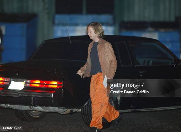 David Spade is seen on November 10, 2002 in Los Angeles, California.