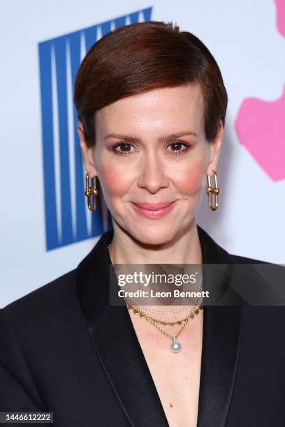 Sarah Paulson attends A New Way Of Life 2022 Gala at Skirball Cultural Center on December 03, 2022 in Los Angeles, California.