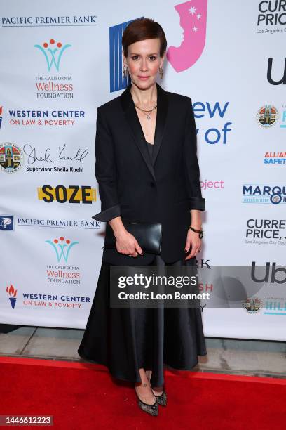 Sarah Paulson attends A New Way Of Life 2022 Gala at Skirball Cultural Center on December 03, 2022 in Los Angeles, California.