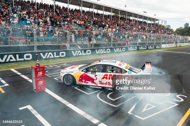 Shane van Gisbergen driver of the Red Bull Ampol Holden Commodore ZB during race 2 of the Adelaide 500, which is part of the 2022 Supercars...