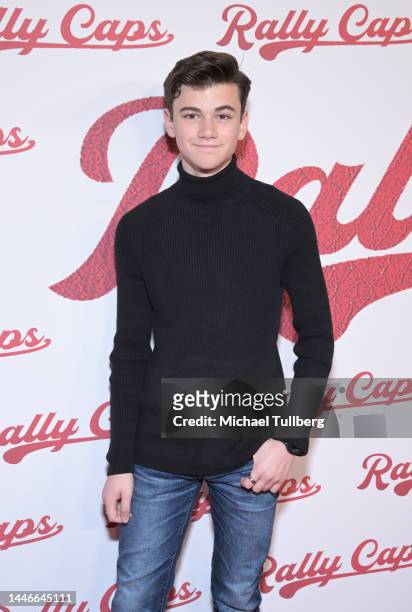 Alexander James Rodriguez attends a screening of "Rally Caps" at Directors Guild Of America on December 03, 2022 in Los Angeles, California.