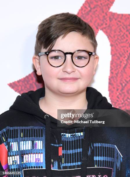 Ryder Allen attends a screening of "Rally Caps" at Directors Guild Of America on December 03, 2022 in Los Angeles, California.