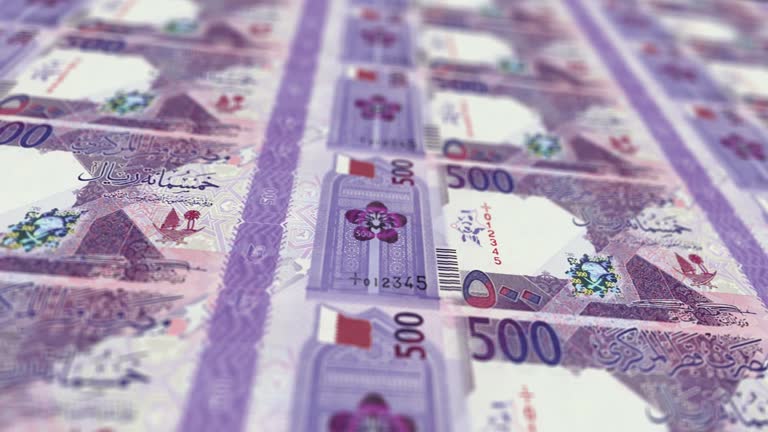 Current Rial Banknotes 95 Qatar Banknotes Stock Videos, Footage, & 4K Video Clips - Getty Images
