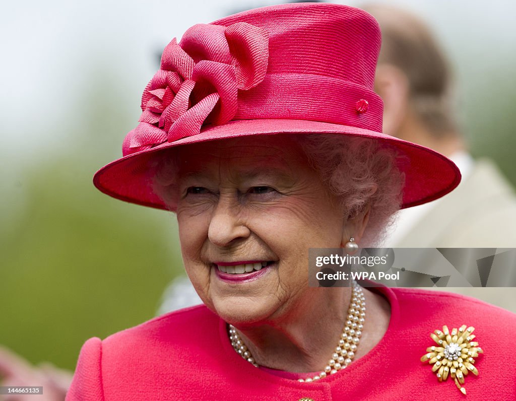 Queen Elizabeth II Accompanied By The Duke Of Edinburgh Visits The North West - Day Two