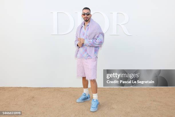 Mahmoud Sidani attends the Dior Fall 2023 Menswear Collection on December 03, 2022 in Cairo, Egypt.