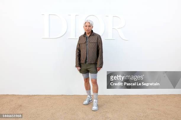 Bryanboy attends the Dior Fall 2023 Menswear Collection on December 03, 2022 in Cairo, Egypt.