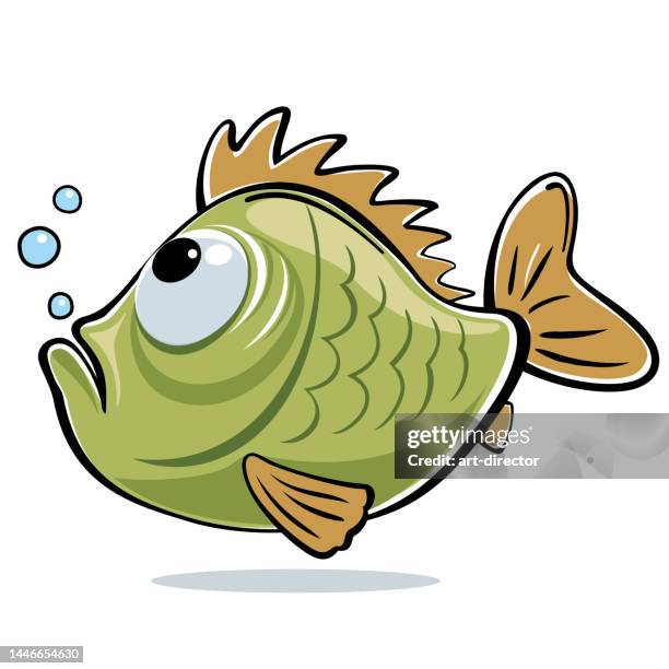 surprised fish. caught fish. cook fish. - creative fishing stock illustrations