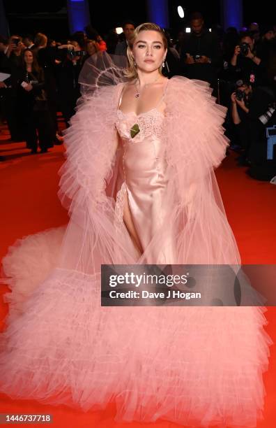 Florence Pugh attends the British Independent Film Awards 2022 at Old Billingsgate on December 04, 2022 in London, England.