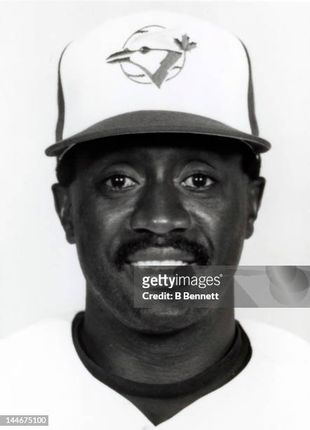 Alfredo Griffin of the Toronto Blue Jays poses for a portrait circa 1992 in Toronto, Ontario, Canada.