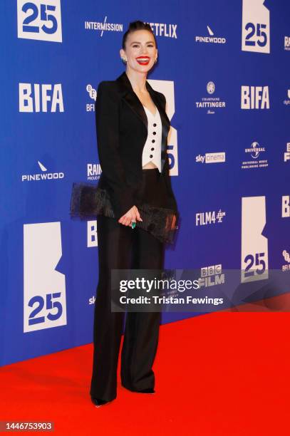 Hayley Atwell attends the British Independent Film Awards 2022 at Old Billingsgate on December 04, 2022 in London, England.