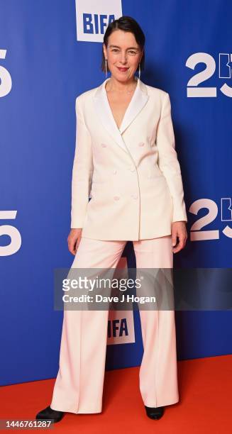 Olivia Williams in the awards room during the British Independent Film Awards 2022 at Old Billingsgate on December 04, 2022 in London, England.