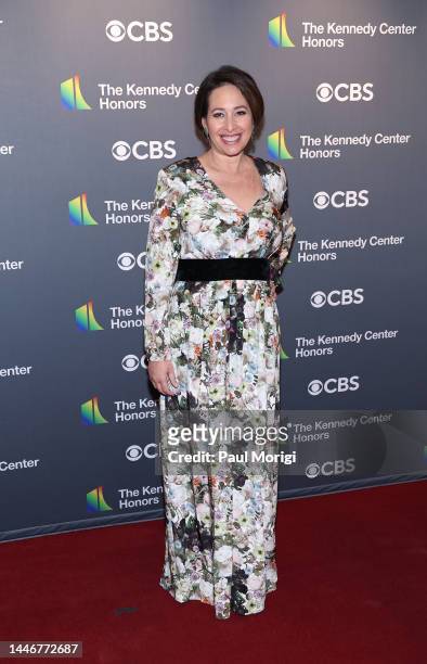 Nancy Cordes, CBS News chief White House correspondent attends the 45th Kennedy Center Honors ceremony at The Kennedy Center on December 04, 2022 in...