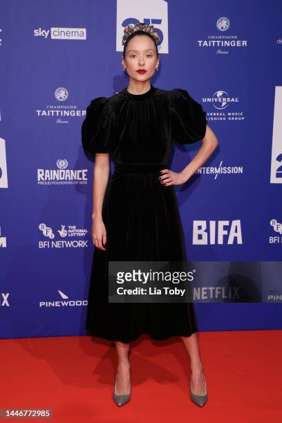 Alexandra Dowling attends the British Independent Film Awards 2022 at Old Billingsgate on December 04, 2022 in London, England.