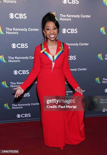 Honoree Gladys Knight attends the 45th Kennedy Center Honors ceremony at The Kennedy Center on December 04, 2022 in Washington, DC.