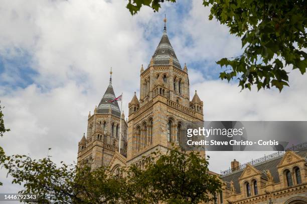 The exterior of the Natural History Museum in South Kensington on August 29, 2022 in Sydney, Australia.