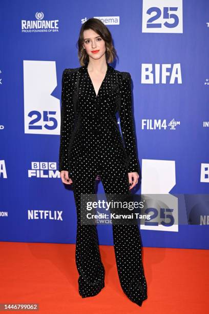 Daisy Edgar-Jones attends the British Independent Film Awards 2022 at Old Billingsgate on December 04, 2022 in London, England.