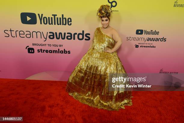 Patrick Starrr attends the 2022 YouTube Streamy Awards at The Beverly Hilton on December 04, 2022 in Beverly Hills, California.