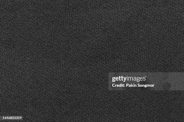 Seamless Square Piece Of Black Fabric With Visible Diagonally