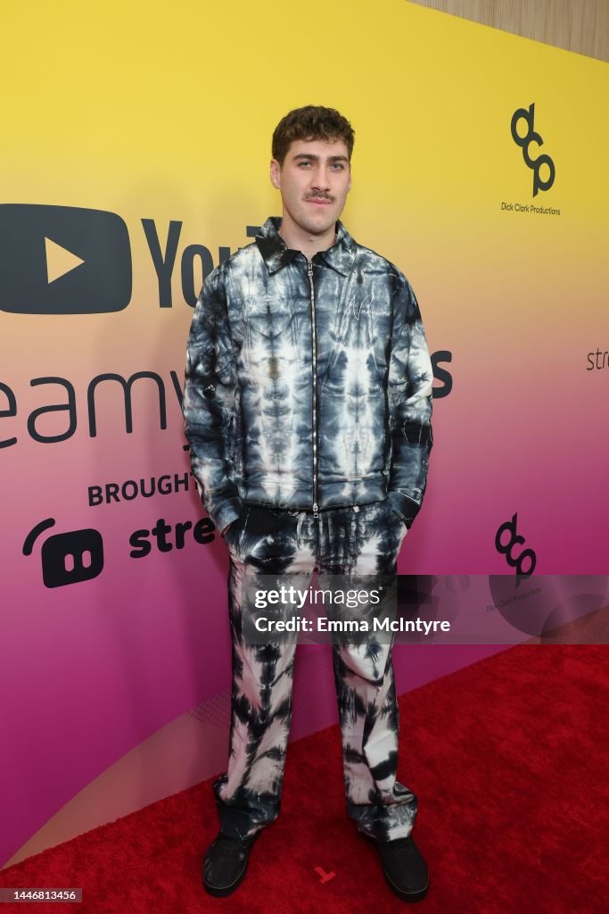 Ariack Airrack attends the 2022 YouTube Streamy Awards at the Beverly Hilton ...