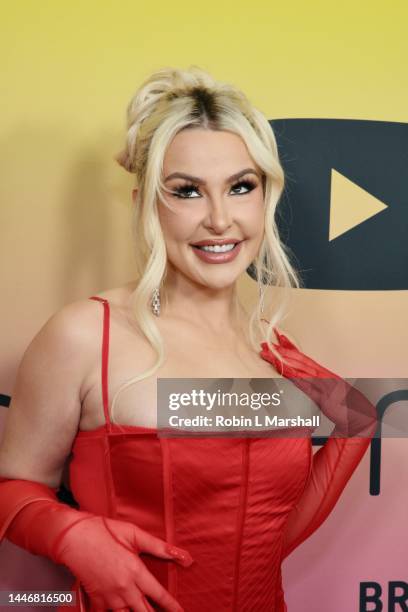 Tana Mongeau attends the 2022 Youtube Streamy Awards at The Beverly Hilton on December 04, 2022 in Beverly Hills, California.