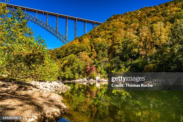 new river gorge - fayetteville stock pictures, royalty-free photos & images