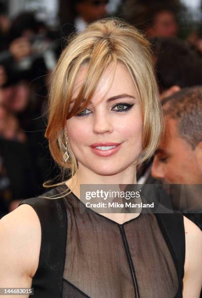 Melissa George attends the "De Rouille et D'os" Premiere during the 65th Annual Cannes Film Festival at the Palais des Festivals on May 17, 2012 in...