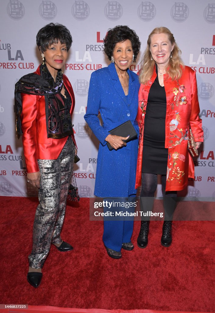 Euzhan Palcy, actor Marla Gibbs and Diana Ljungaeus attend the 15th