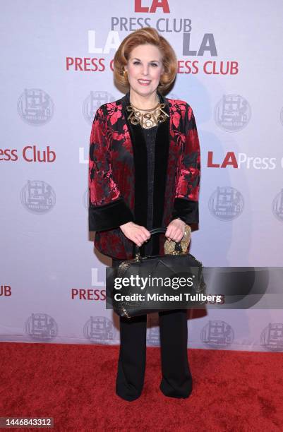 Kat Kramer attends the 15th annual National Arts & Entertainment Journalism Awards at Sheraton Universal Hotel on December 04, 2022 in Universal...