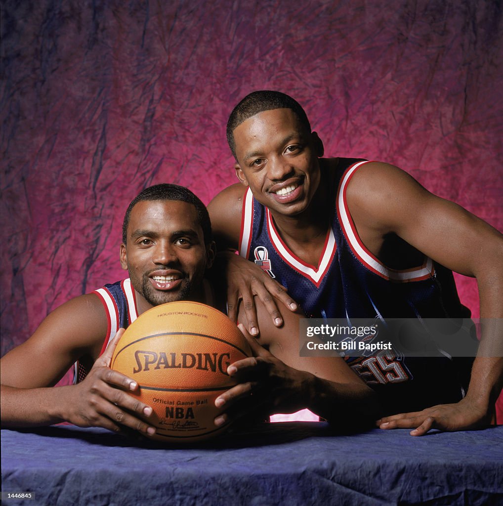 Francis Houston Rockets Guards Cuttino Mobley and Steve Francis of the Houston Rockets pose ...