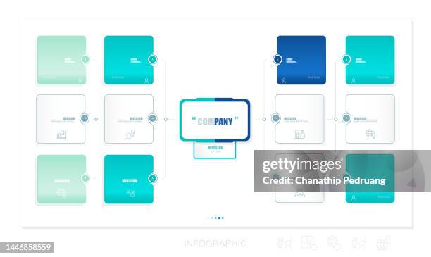 business corporate organization chart stock illustration chart, corporate hierarchy, infographic, icon set, organized group - hierarchy stock illustrations