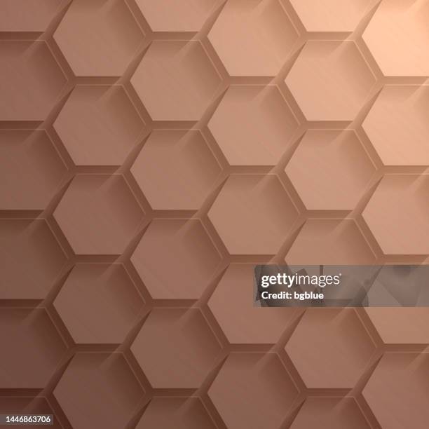 abstract brown background - geometric texture - chocolate balls stock illustrations