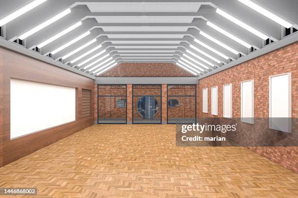 3d rendering,chinese art exhibition hall - art show stock pictures, royalty-free photos & images