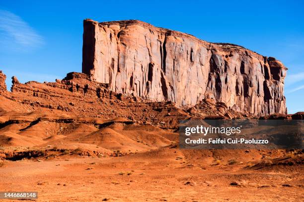 red rock at monument valley - colorado plateau stock pictures, royalty-free photos & images