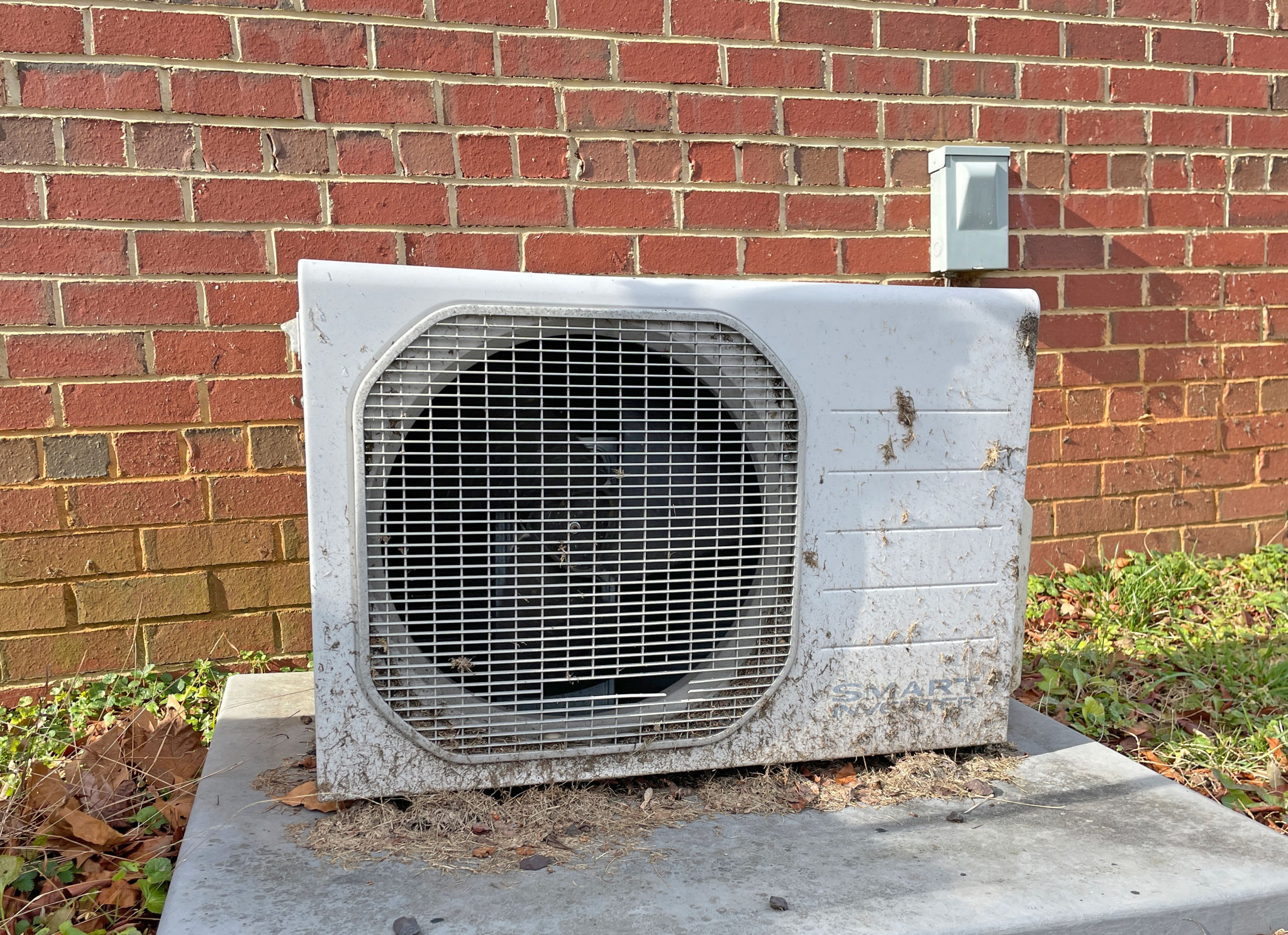 condenser unit cleaning